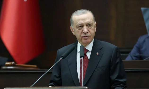 土耳其总统埃尔多安向大国民议会提交批准瑞典加入北约申请