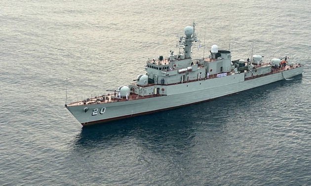 越南参加“米兰”多国海军演习