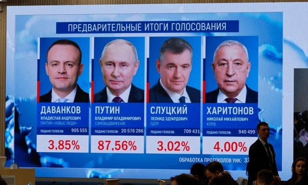 总统选举后的俄罗斯