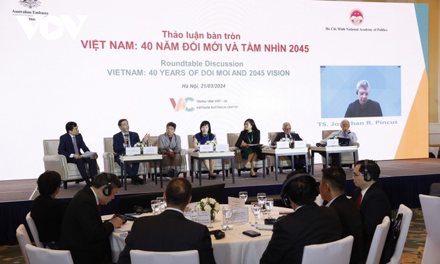 越南革新40年和到2045年愿景研讨会举行