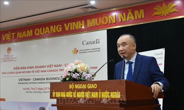 越南和加拿大促进经贸合作