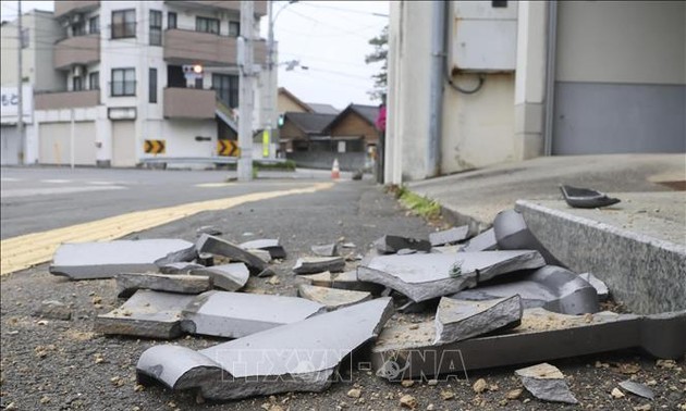 日本西部地区发生地震