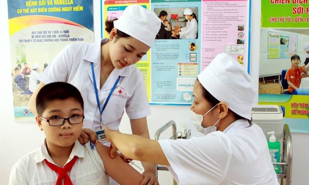 越南数百万儿童通过疫苗接种获得保护