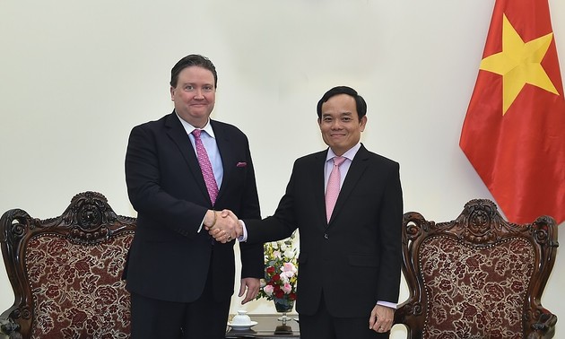 政府副总理陈刘光会见美国驻越大使 马克·埃文斯·纳珀