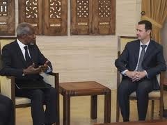 Mantan Sekjen PBB Kofi Annan ajukan paket rekomendasi untuk masalah Suriah