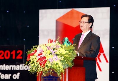  Acara peringatan Tahun Koperasi Internasional 2012 diadakan di Hanoi