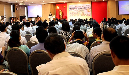 Konferensi promosi investasi ke kota Yen Bai diadakan