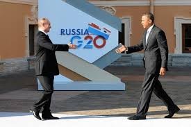 Pembukaan Pertemuan puncak G-20 di Saint Petersburg