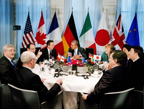 G-7 akan mengadakan pertemuan di Brussel sebagai gantinya Konferensi Tingkat Tinggi  G-8 di Sochi