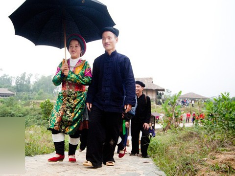 Kisah tentang pernikahan rakyat etnis minoritas Mong di provinsi Dien Bien