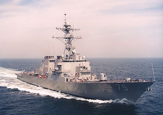 Amerika Serikat mengirim kapal penjelajah ke Laut Hitam