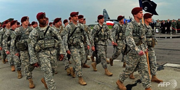 Ratusan serdadu Amerika Serikat ikut latihan perang di daerah Baltik