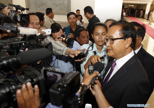 Parlemen Kamboja resmi mengakui Sam Rainsy sebagai legislator terpilih
