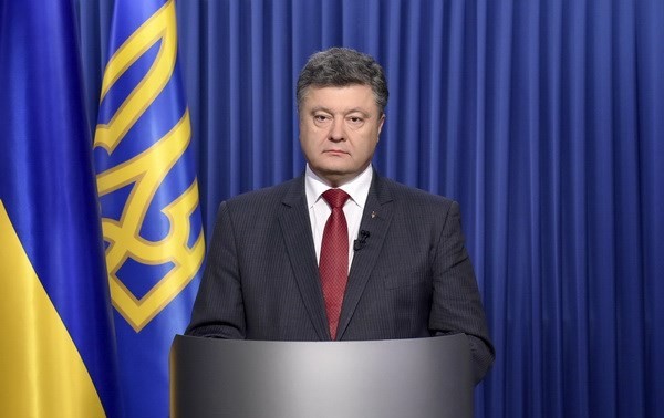 Presiden Ukraina mengimbau penyelenggaraan pemilihan baru di bagian Timur