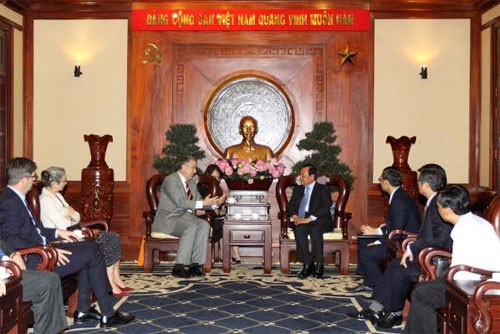 Walikota Rotterdam, Belanda berkunjung di kota Ho Chi Minh