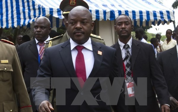 Presiden Burundi untuk pertama kalinya muncul setelah intrik kudeta