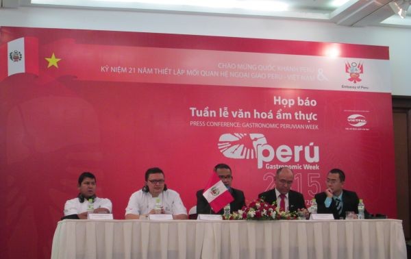 Pekan budaya kuliner Peru untuk pertama kalinya diadakan di Vietnam