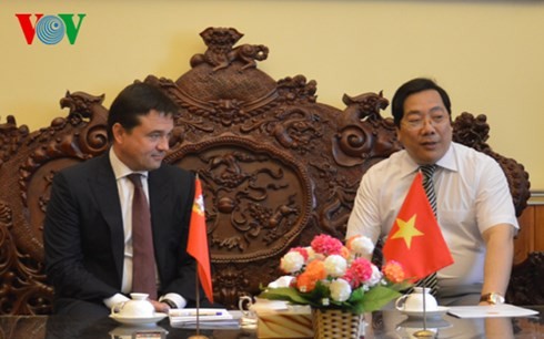 Banyak badan usaha Vietnam menaruh perhatian dan menanam modal di provinsi Moskwa