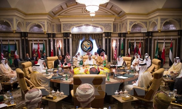 AS dan GCC berjanji akan membasmi IS dan memecahkan bentrokan-bentrokan di kawasan
