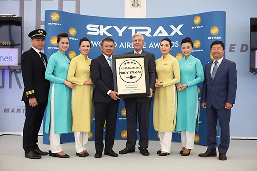 Vietnam Airlines menerima sertifikat Maskapai Penerbangan Internasional berbintang 4