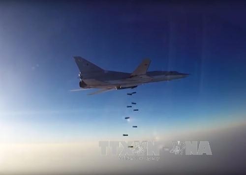 Rusia melakukan serangan udara terhadap serentetan sasaran di Suriah