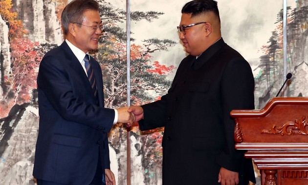 Moon Jae-in appelle à «mettre fin aux hostilités» entre les deux Corées