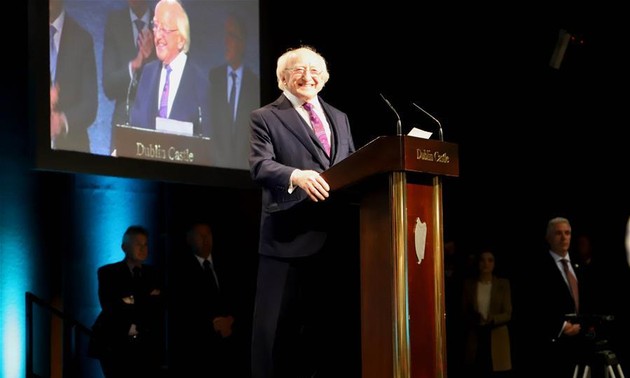 Michael Higgins réélu président irlandais 