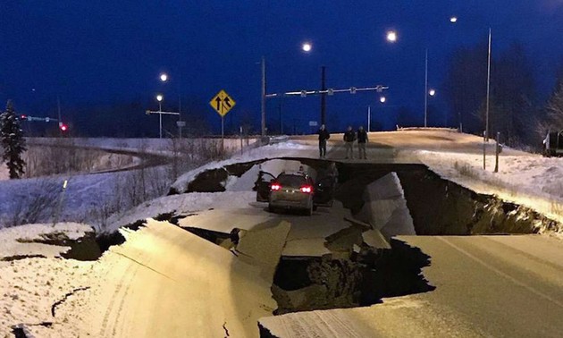 Un puissant séisme en Alaska