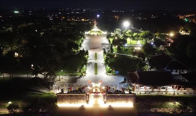Quang Tri: Inauguration d’une partie du système d’éclairage et de son dans trois monuments historiques