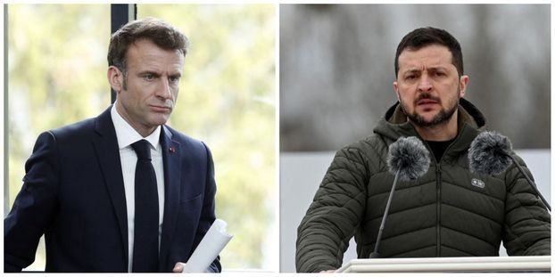 Ukraine : Macron et Zelensky discutent des efforts à mener pour «un sommet de la paix»