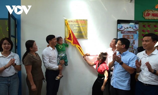 La VOV inaugure une école maternelle dans la province de Yên Bai
