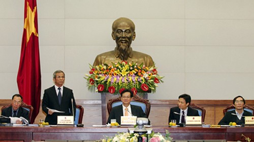 Premier Dung tagt mit Vertretern der vietnamesischen Frauenunion