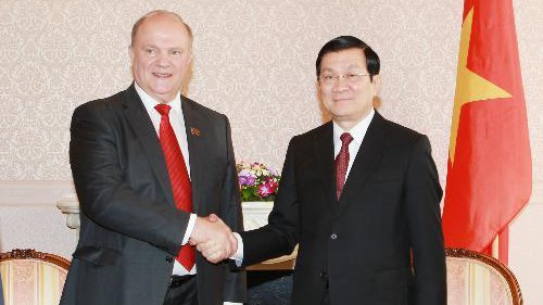 Kooperation der Parteien Vietnams und Russlands