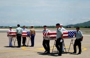 Übergabe weiterer sterblichen Überreste gefallener US-Soldaten 