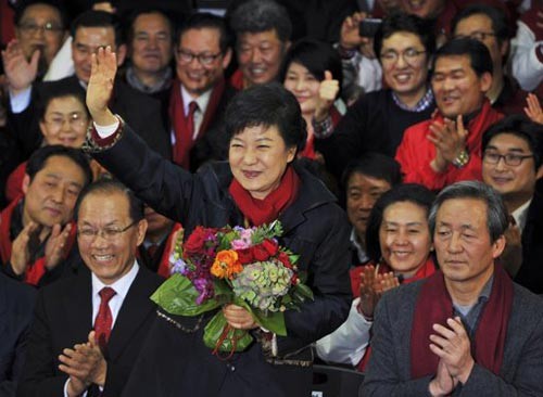 Park Geun-hye wird neue südkoreanische Präsidentin 