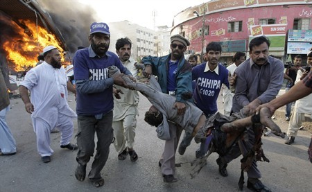 Die Taliban erschießen zahlreiche pakistanische Soldaten