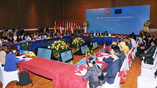 Beratungskonferenz von ASEAN-EU-Wirtschaftsbeamten