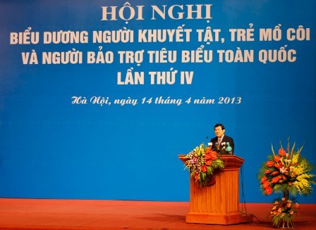 Konferenz zur Ehrung vietnamesischer Behinderter