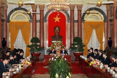 Vertreter der Freundschaftsunion der Japan-Vietnam-Abgeordneten besuchen Vietnam