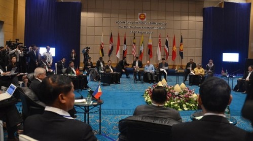 Abschluss der geschlossenen ASEAN-Außenministerkonferenz