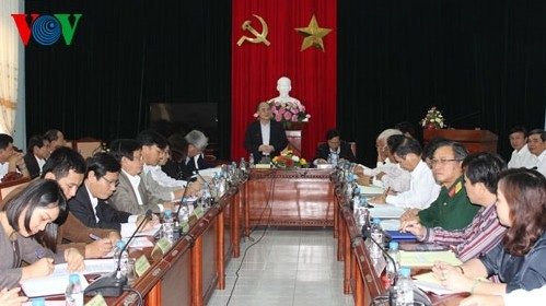 Parlamentspräsident Hung trifft Wähler in der Provinz Phu Yen