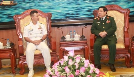 Verstärkte Zusammenarbeit zwischen Armeen Vietnams und der Philippinen