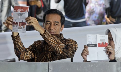 Präsidentschaftswahl in Indonesien: Ergebnis vorläufiger Stimmenauszählungen