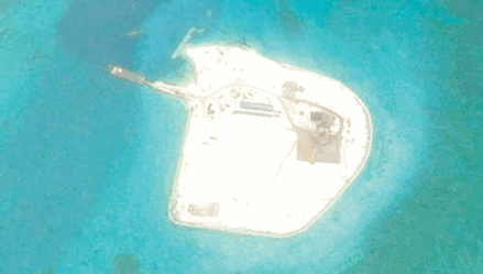 Umwandlung einiger Riffe in künstliche Inseln: China verletzt internationale Gesetze