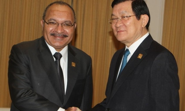 Aktivitäten des vietnamesischen Staatspräsidenten im Rahmen des APEC-Gipfels