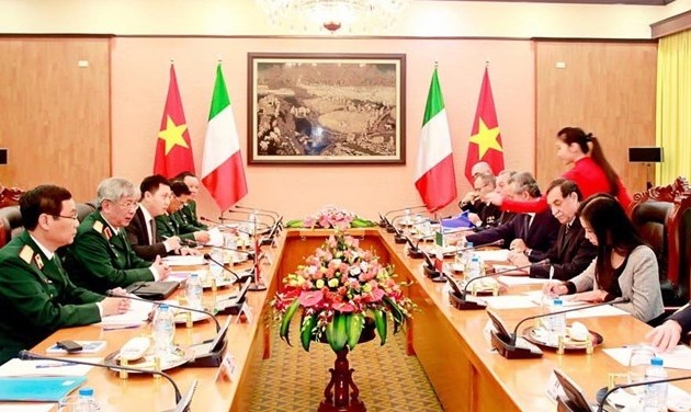 Vietnam-Italien-Dialog über Verteidigungspolitik