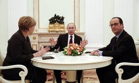 Dreier-Gipfel über Ukraine-Krise