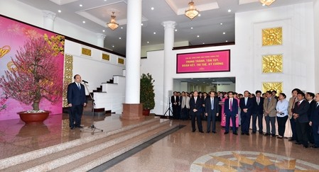 Vize-Premierminister beglückwünschen Mitarbeiter des Regierungsbüros