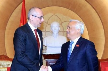 Vize-Parlamentspräsident Luu trifft den slowakischen Jusitzminister