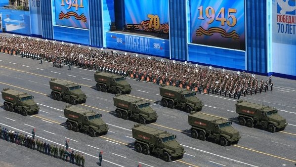 Militärparade zum 70. Jahrestag des Sieges der Sowjetunion über den Faschismus